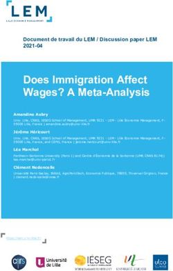 Does Immigration Affect Wages? A Meta-Analysis - Léa ...