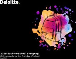 Headline Verdana Bold - 2019 Back-to-School Shopping Getting ready for the first day of school - Deloitte