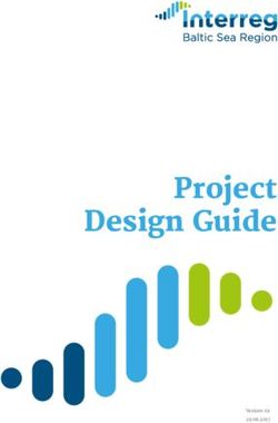 Project Design Guide - Interreg Baltic Sea Region