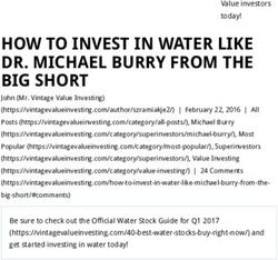 HOW TO INVEST IN WATER LIKE DR. MICHAEL BURRY FROM THE BIG SHORT