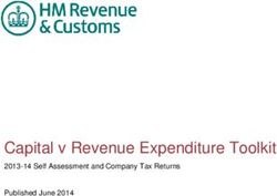 Capital v Revenue Expenditure Toolkit - 2013-14 Self Assessment and Company Tax Returns Published June 2014