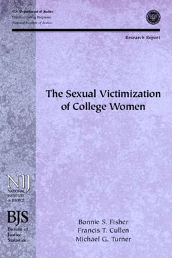 The Sexual Victimization of College Women - Bonnie S. Fisher Francis T. Cullen Michael G. Turner