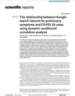 The relationship between Google search interest for pulmonary symptoms and COVID 19 cases using dynamic conditional correlation analysis