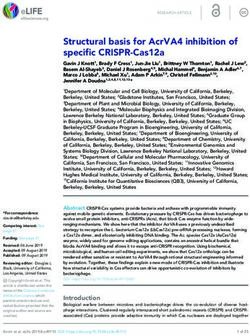 Structural basis for AcrVA4 inhibition of specific CRISPR-Cas12a - eLife