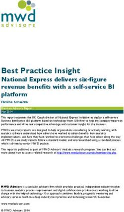 Best Practice Insight - National Express delivers six-figure revenue benefits with a self-service BI platform