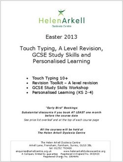 Easter 2013 Touch Typing, A Level Revision, GCSE Study Skills and Personalised Learning