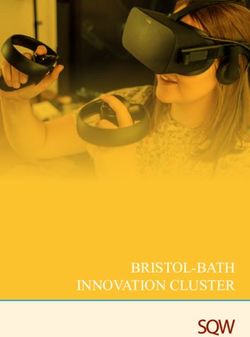 BRISTOL-BATH INNOVATION CLUSTER - UWE ...