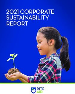 2021 CORPORATE SUSTAINABILITY REPORT