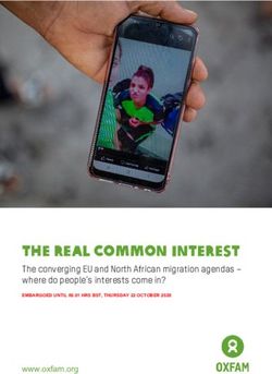 The real common interest - The converging EU and North African migration agendas - where do people's interests come in? - ReliefWeb