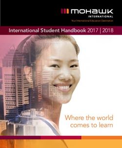Where the world comes to learn - International Student Handbook 2017 | 2018 - Mohawk College
