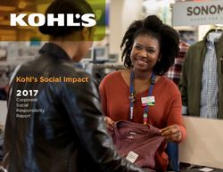 2017 Kohl's Social Impact - Corporate Social Responsibility Report - Kohl's Corporation