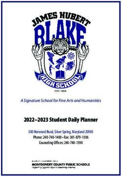 2022-2023 Student Daily Planner - A Signature School for Fine Arts and Humanities