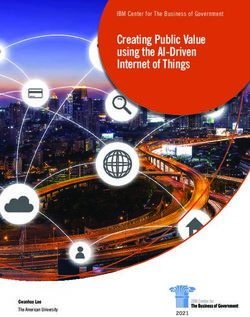 Creating Public Value using the AI-Driven Internet of Things - IBM Center for The Business of Government