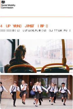 Monitoring social mobility - 2013-2020: Is the government delivering on our recommendations? - Gov.uk