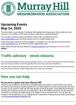 Traffic Advisory - Street Closures - Street Closures How You Can Help