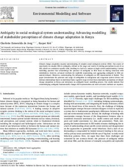 Environmental Modelling and Software - WUR E ...