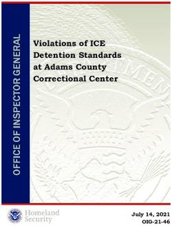 Violations of ICE Detention Standards at Adams County Correctional Center - July 14, 2021 - DHS OIG
