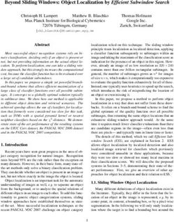 Beyond Sliding Windows: Object Localization by Efficient Subwindow Search