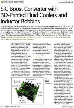 SIC BOOST CONVERTER WITH 3D-PRINTED FLUID COOLERS AND INDUCTOR BOBBINS - PCIM EUROPE