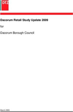 Dacorum Retail Study Update 2009 - for Dacorum Borough Council