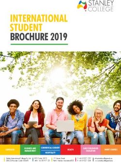 INTERNATIONAL STUDENT BROCHURE 2019 - Stanley College