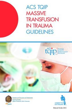 ACS TQIP MASSIVE TRANSFUSION IN TRAUMA GUIDELINES