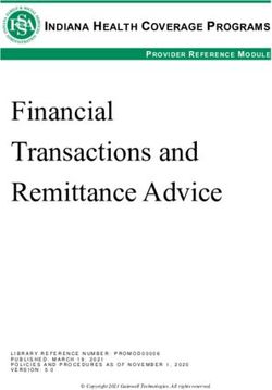 Financial Transactions and Remittance Advice - IN.gov