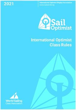 International Optimist Class Rules 20192021 - International Optimist Dinghy ...