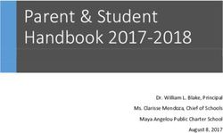 Parent & Student Handbook 2017-2018 - Dr. William L. Blake, Principal Ms. Clarisse Mendoza, Chief of Schools Maya Angelou Public Charter School ...