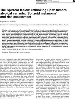 The Spitzoid lesion: rethinking Spitz tumors, atypical variants, 'Spitzoid melanoma' and risk assessment