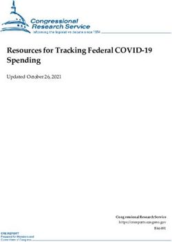 Resources for Tracking Federal COVID-19 Spending - Updated October 26, 2021 - CRS ...