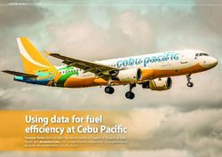 Using data for fuel efficiency at Cebu Pacific - OpenAirlines