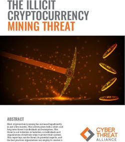 THE ILLICIT CRYPTOCURRENCY MINING THREAT - Cyber Threat Alliance