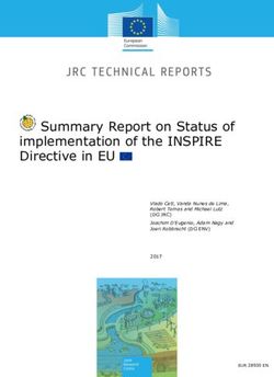 Summary Report on Status of implementation of the INSPIRE Directive in EU