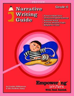 Narrative Writing Guide - PREVIEW - Empowering Writers