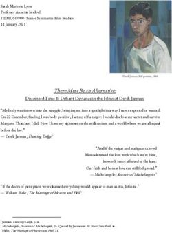 There Must Be an Alternative: Disjointed Time & Defiant Deviance in the Films of Derek Jarman