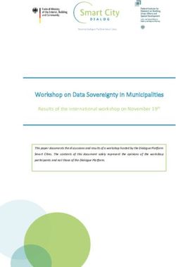 Workshop on Data Sovereignty in Municipalities - Smart City ...