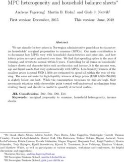 MPC heterogeneity and household balance sheets