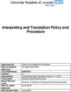Interpreting and Translation Policy and Procedure - Library
