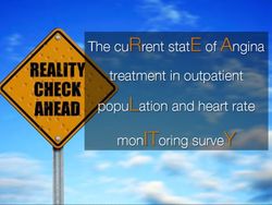 MonIToring surve Y - The cu Rrent stat E of Angina popuLation and heart rate