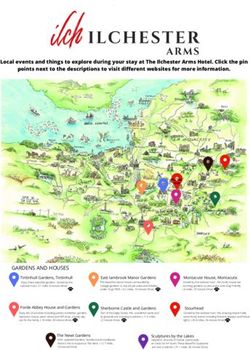 Local events and things to explore during your stay at The Ilchester Arms Hotel. Click the pin points next to the descriptions to visit different ...