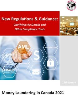 New Regulations & Guidance: Money Laundering in Canada 2021 - Clarifying the Details and Other Compliance Tools