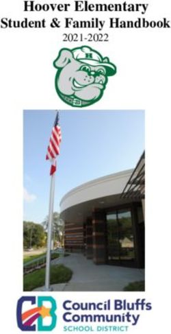 Hoover Elementary Student & Family Handbook 2021-2022 - Council Bluffs ...