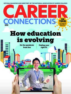CAREER CONNECTIONS How education is evolving