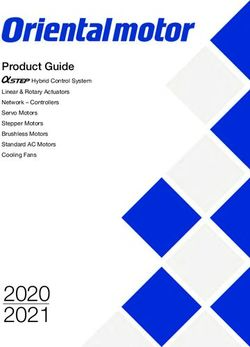 2020 2021 Product Guide Hybrid Control System - Oriental Motor