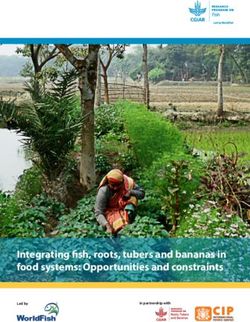 Integrating fish, roots, tubers and bananas in food systems: Opportunities and constraints - WorldFish ...