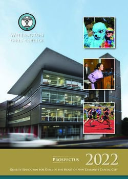 Prospectus 2022 - Wellington girls' college - Wellington Girls' College