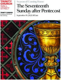 The Seventeenth Sunday After Pentecost - Season Of Coming Home ...