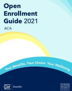 Guide 2021 Open Enrollment GW HR