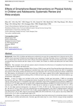 Effects of Smartphone-Based Interventions on Physical Activity in Children and Adolescents: Systematic Review and Meta-analysis